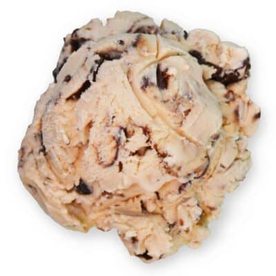 Scoop of Chocolate Shoppe Ice Cream's Bang! Iced Latte Da flavor