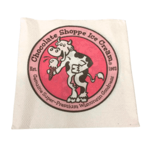 Chocolate Shoppe Ice Cream Napkin