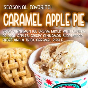 Chocolate Shoppe Ice Cream Caramel Apple Pie