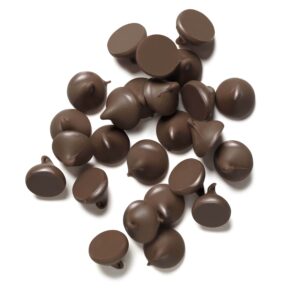 pile of chocolate chips