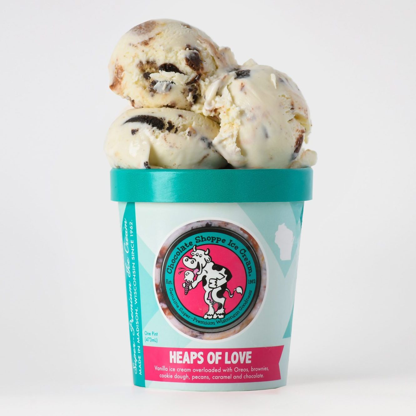 Heaps of Love Pints – Chocolate Shoppe Ice Cream