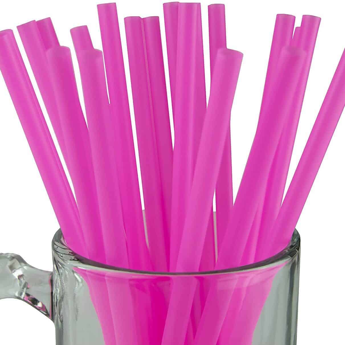 Straws – Pink (case) – Chocolate Shoppe Ice Cream