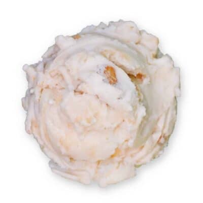 Scoop of Chocolate Shoppe Ice Cream's Praline Pecan flavor