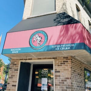 Outside of Chocolate Shoppe Ice Cream State Street location