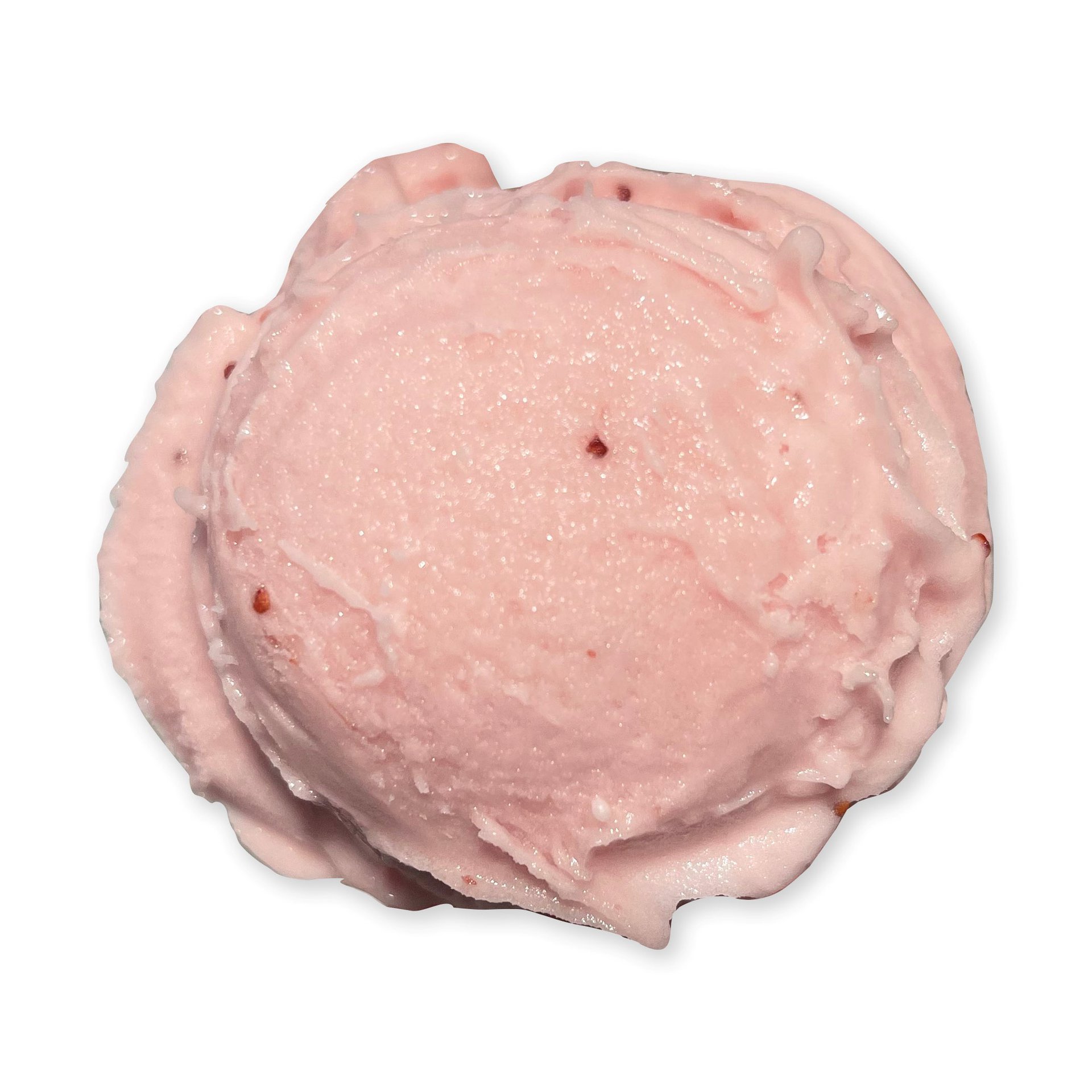 Strawberry Hibiscus Italian Ice - Chocolate Shoppe Ice Cream