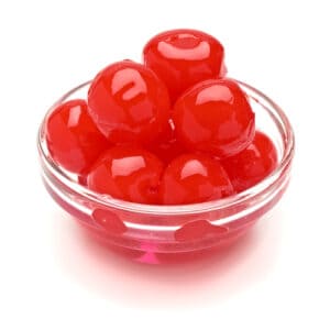 Bowl of Maraschino Cherries