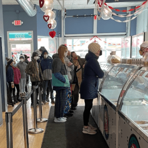 National Ice Cream for Breakfast Day line