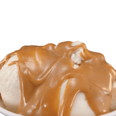 Peanut Butter Topping drizzled on ice cream