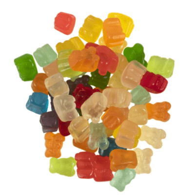 Pile of gummy bears