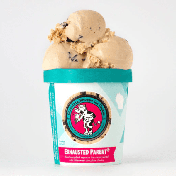 Exhausted Parent® Pints Chocolate Shoppe Ice Cream