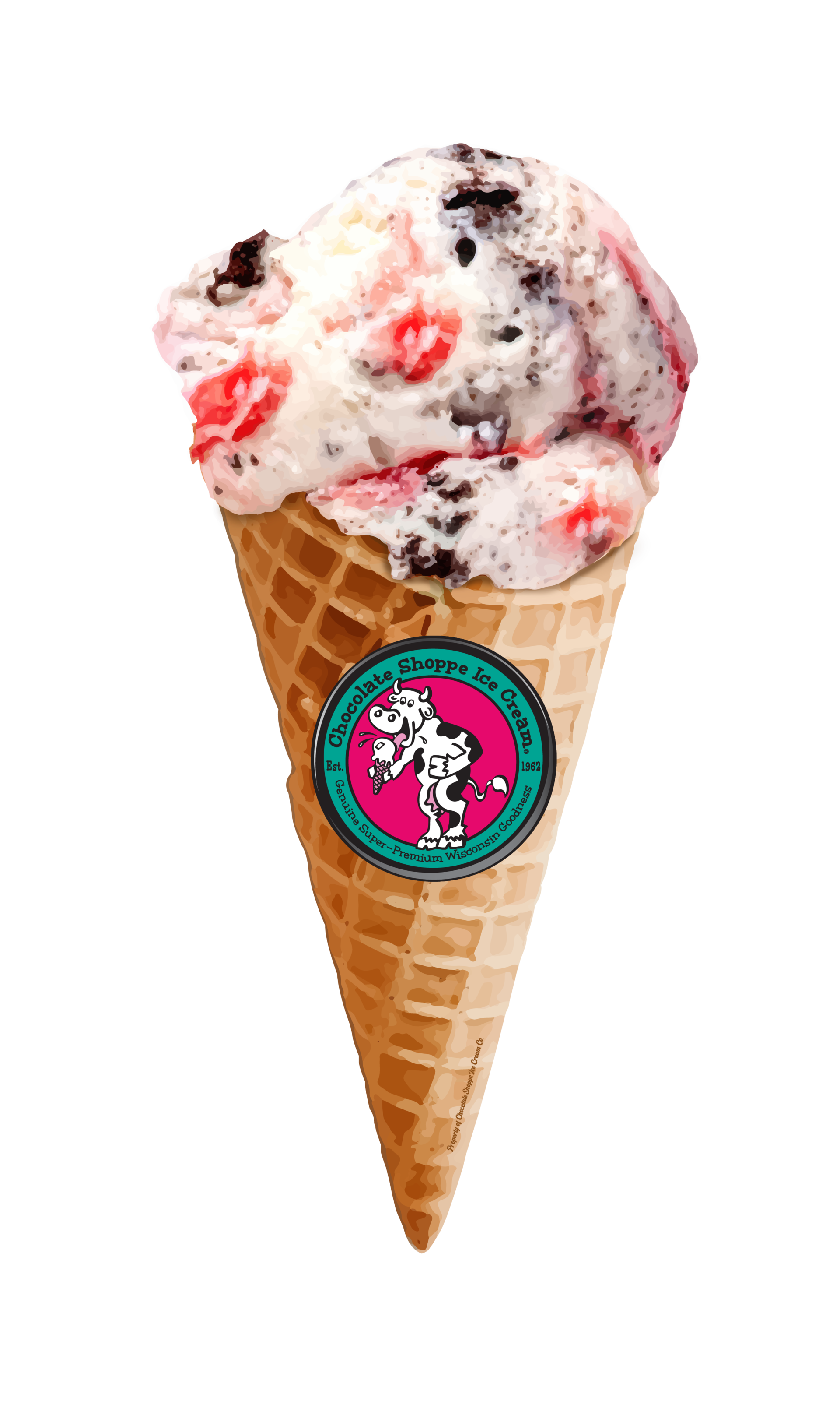 kitty metal cone Chocolate Shoppe Ice Cream