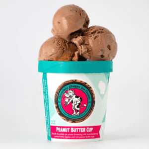 Pint of Chocolate Shoppe Ice Cream's Peanut Butter Cup flavor